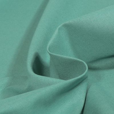 Tissu Coton uni Bleu agathe - Par 10 cm