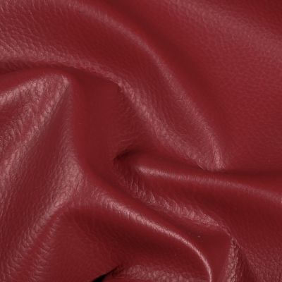Simili cuir d&#039;ameublement uni Bordeaux - Par 50 cm