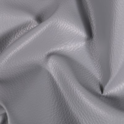 Simili cuir d&#039;ameublement uni Gris clair - Par 50 cm