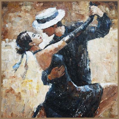 Carré Simili cuir Tango