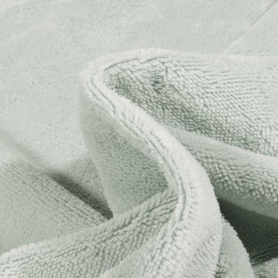 Tissu Micro Éponge Bambou Téa Bleu céladon - Par 10 cm