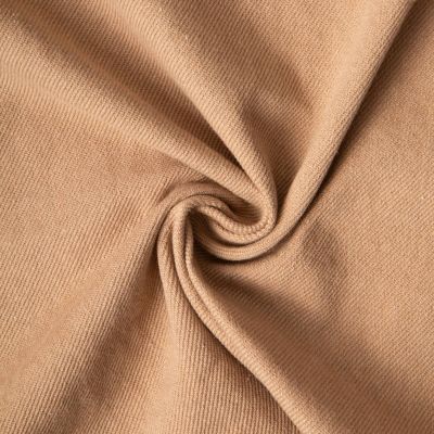 Tissu Coton Sergé d&#039;ameublement Sisal uni Caramel - Par 10 cm