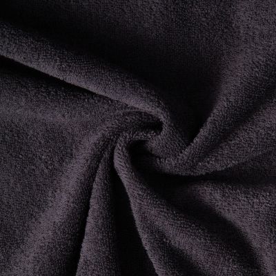 Tissu Eponge  Spa 400 g/m2 uni Noir - Par 10 cm