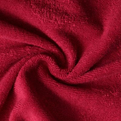 Tissu Eponge  Spa 400 g/m2 uni Rouge - Par 10 cm