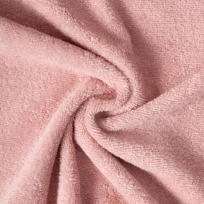 Tissu Eponge  Spa 400 g/m2 uni Rose - Par 10 cm