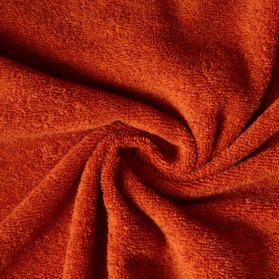 Tissu Eponge  Spa 400 g/m2 uni Terracotta - Par 10 cm