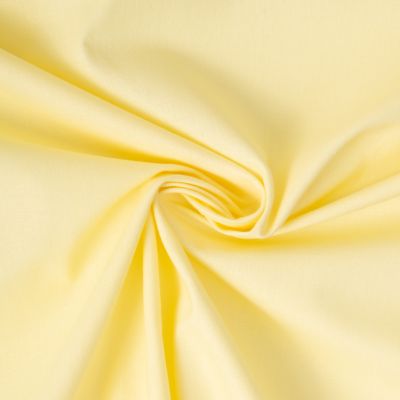 Tissu Coton uni Jaune acidulé - Par 10 cm