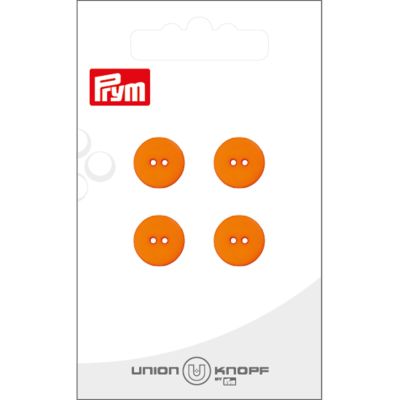 Bouton Prym Stella 12 mm x4 - Orange