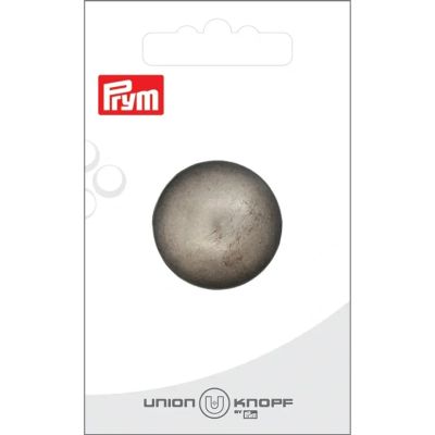 Bouton Prym Chloé Métal 28 mm x1 - Argent vieilli