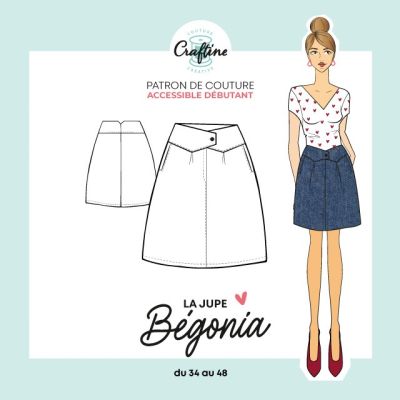 Patron Craftine Jupe Begonia