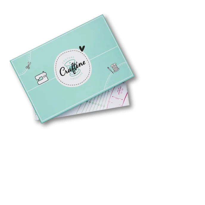Bouton Craftine Box Vegetal Dots 11 mm x1