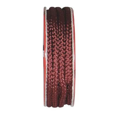 Cordon tressé Violet - bobinette 2m