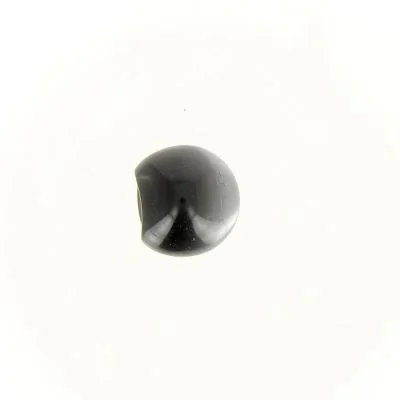 Bouton boule nacré 12 mm - Gris