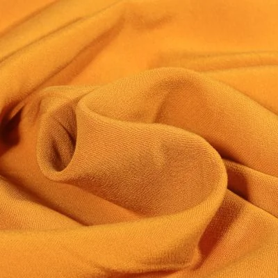 Tissu Viscose Maribel uni Jaune - Par 10 cm