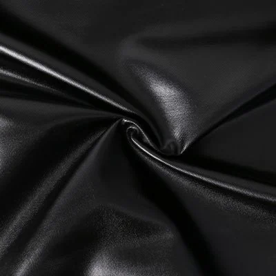 Tissu Jeans effet sky Elséa uni Noir - Par 10 cm