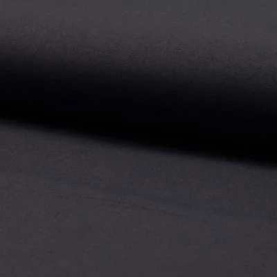 Tissu Bengaline Viscose stretch uni Gris anthracite - Par 10 cm
