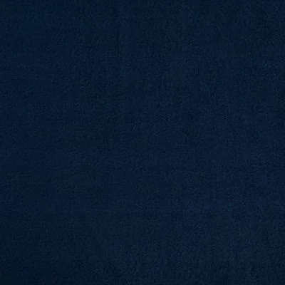 Tissu Polaire doux uni Bleu marine - Par 10 cm