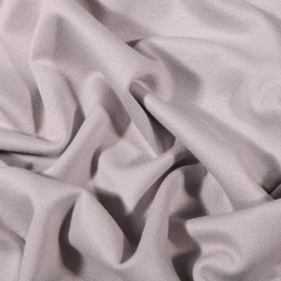 Tissu Jersey Milano uni Gris clair - Par 10 cm