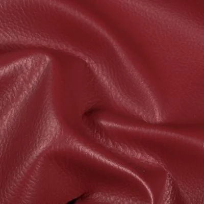 Simili cuir d&#039;ameublement uni Bordeaux - Par 50 cm