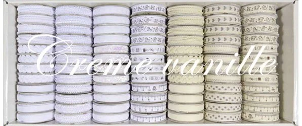 Bobinettes Rubans Crème Vanille