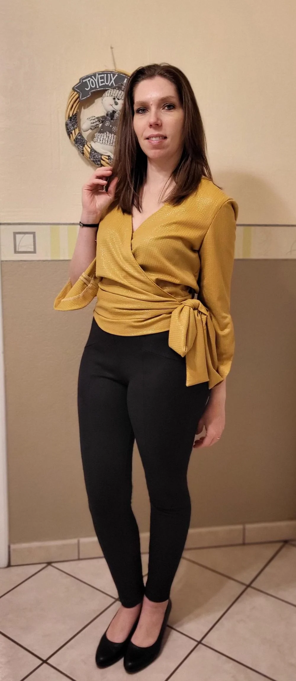Blouse cache-coeur Lover
