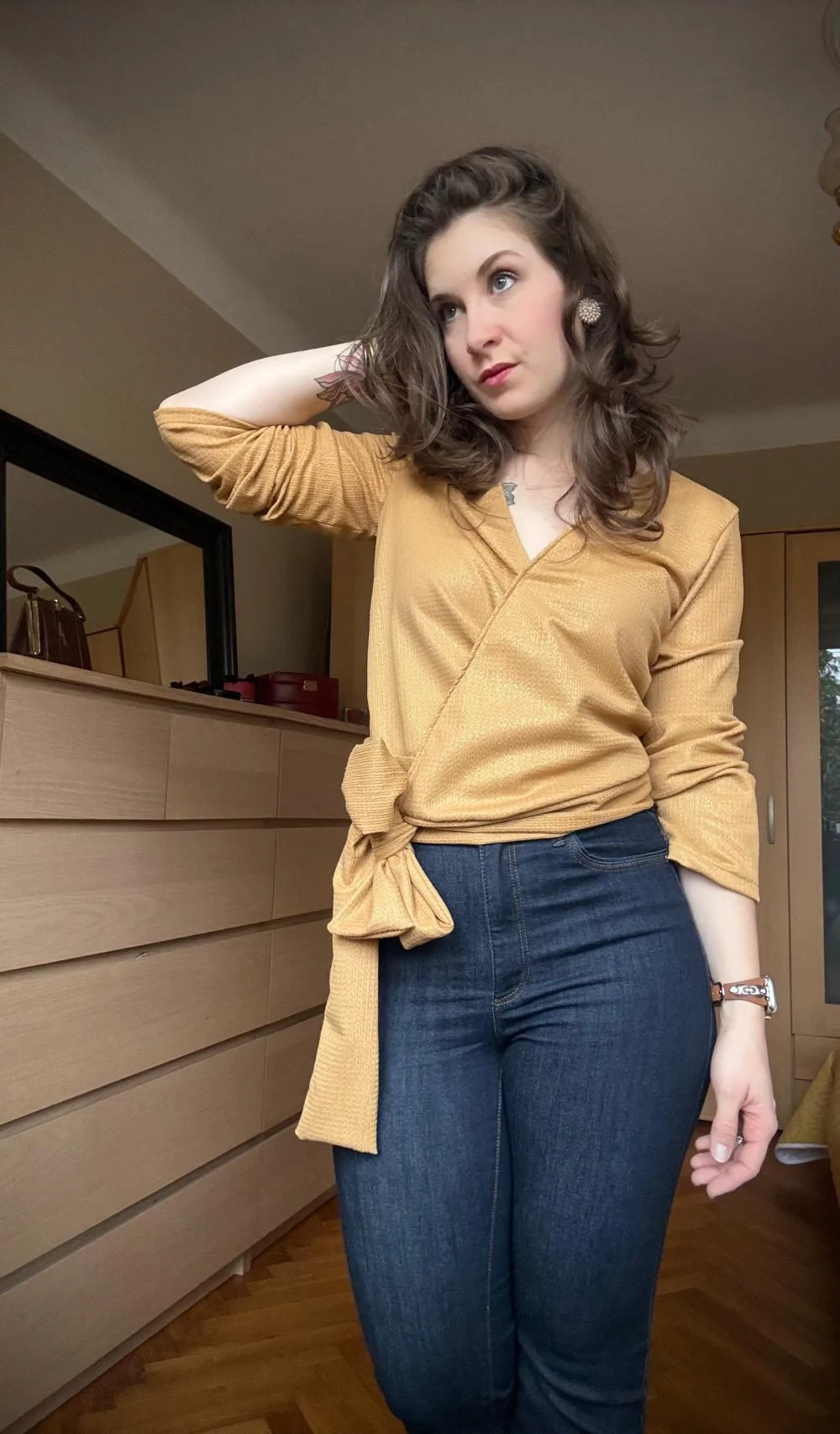 Blouse cache-coeur Lover