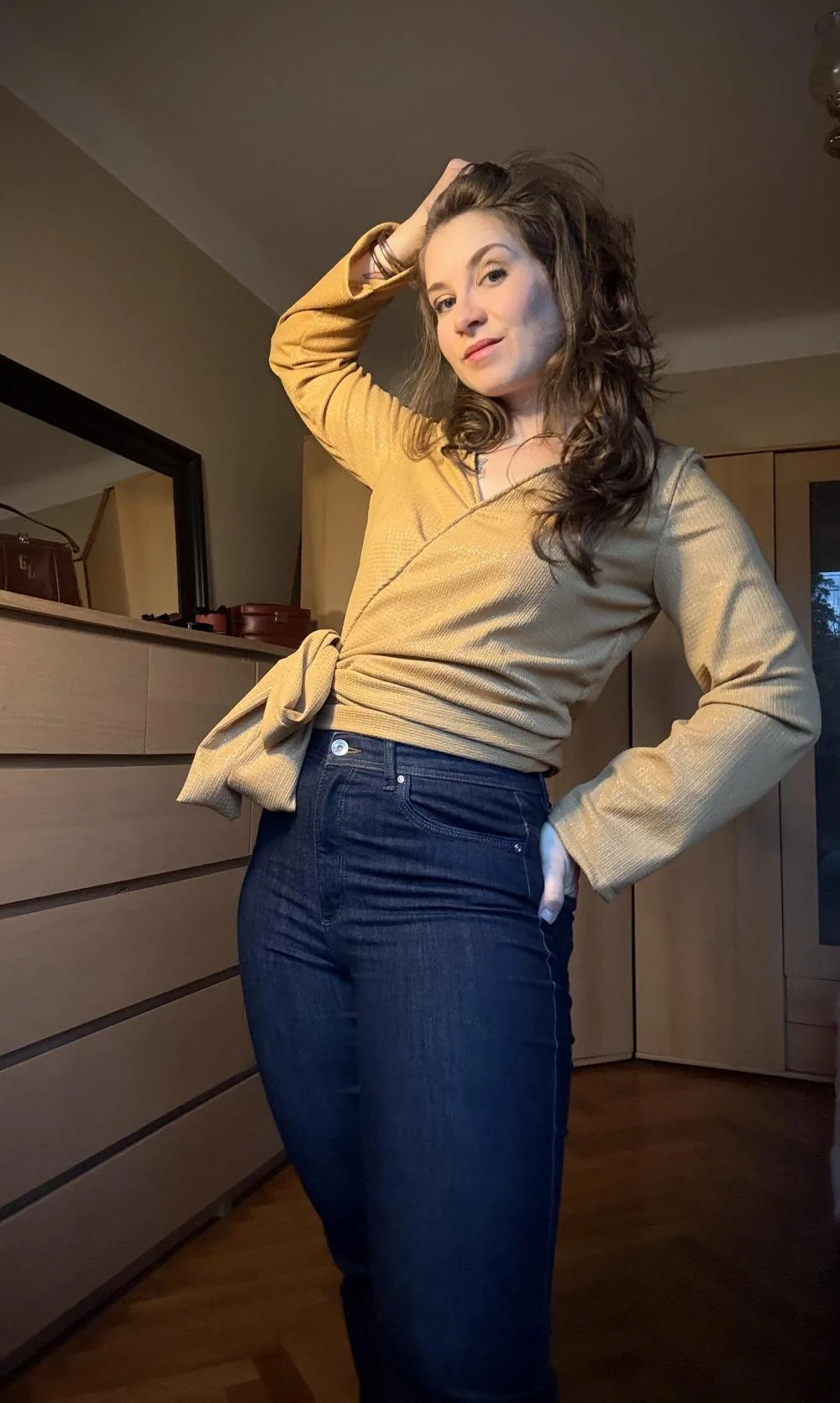 Blouse cache-coeur Lover