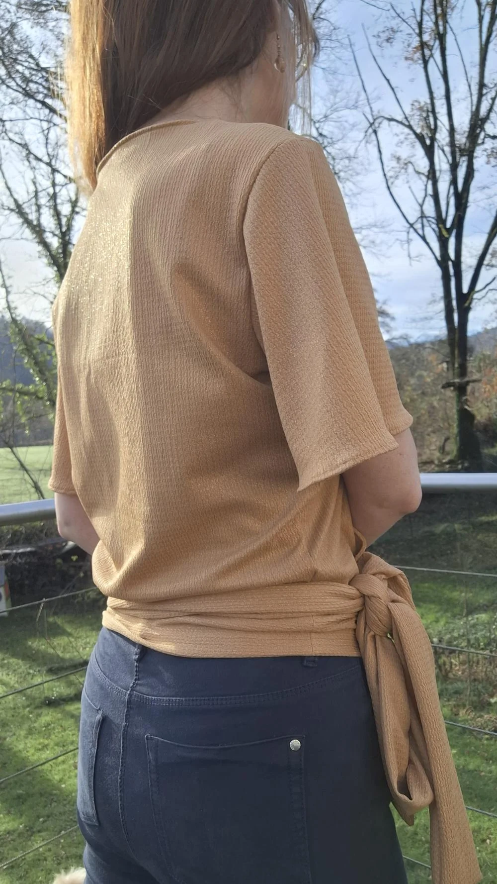 Blouse cache-coeur Lover