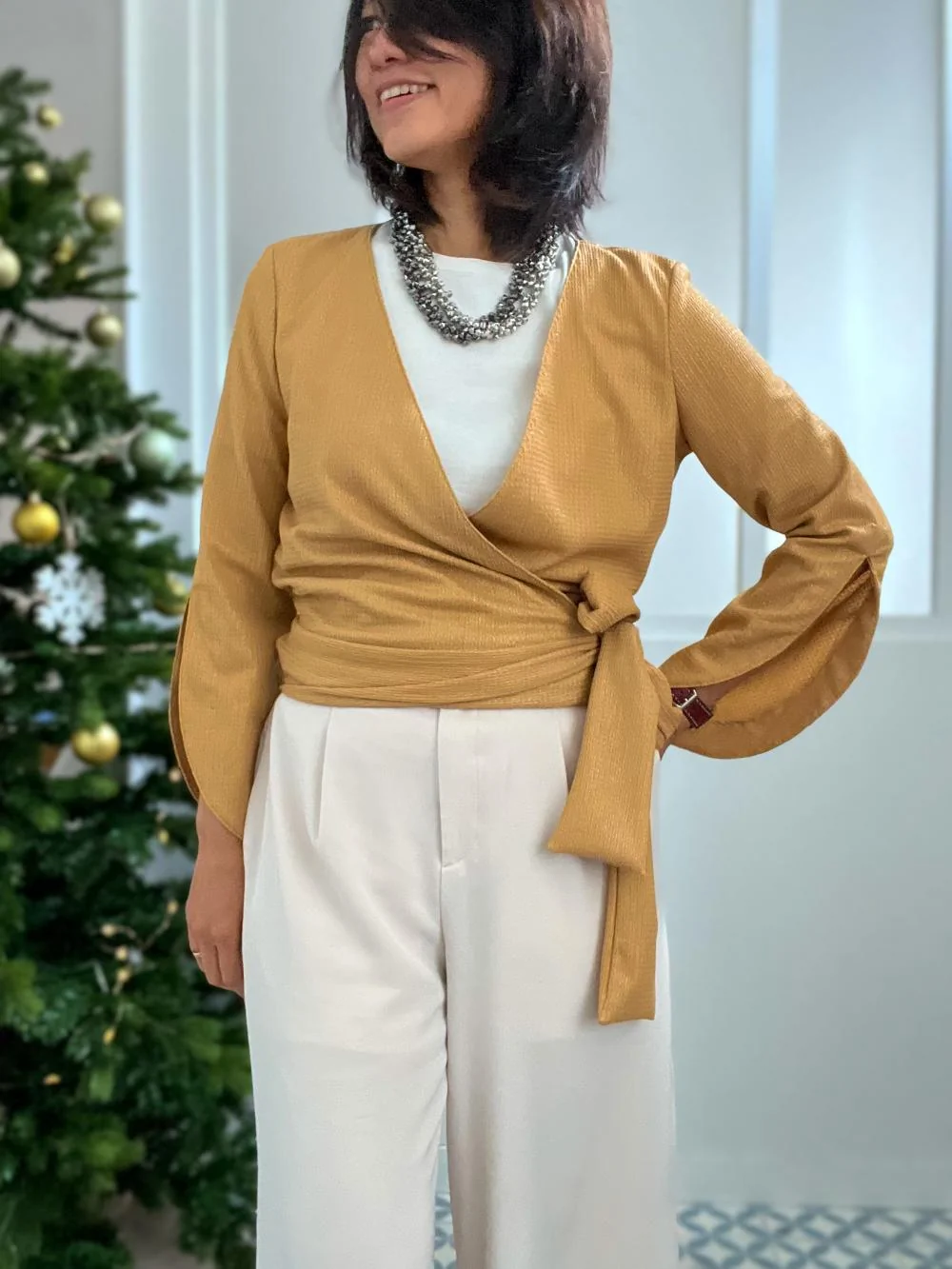 Blouse cache-coeur Lover