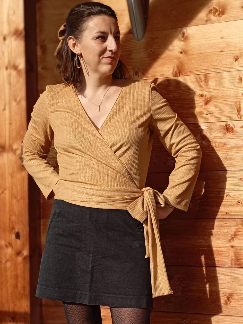Blouse cache-coeur Lover