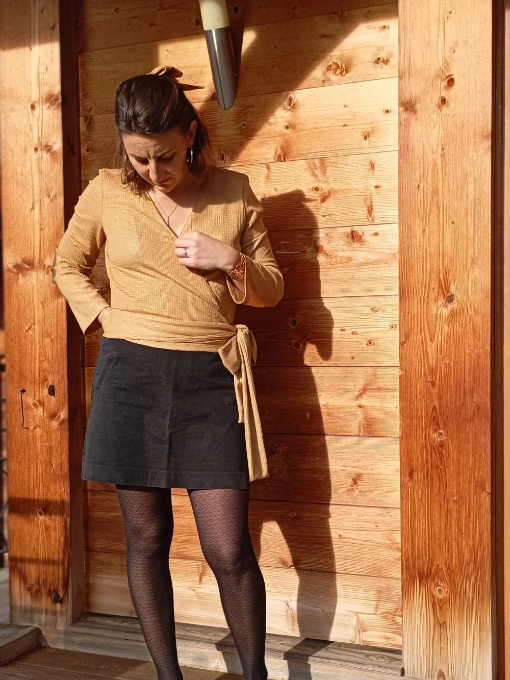 Blouse cache-coeur Lover