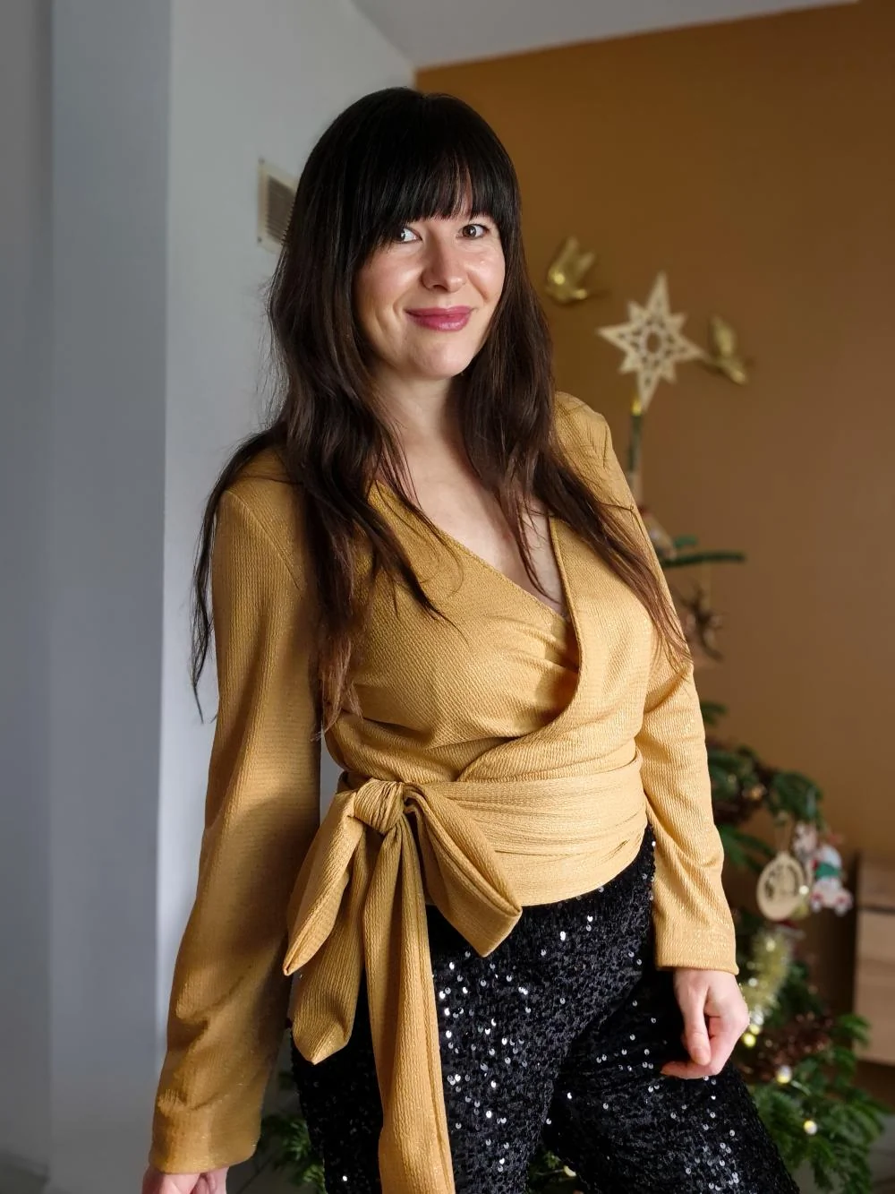 Blouse cache-coeur Lover